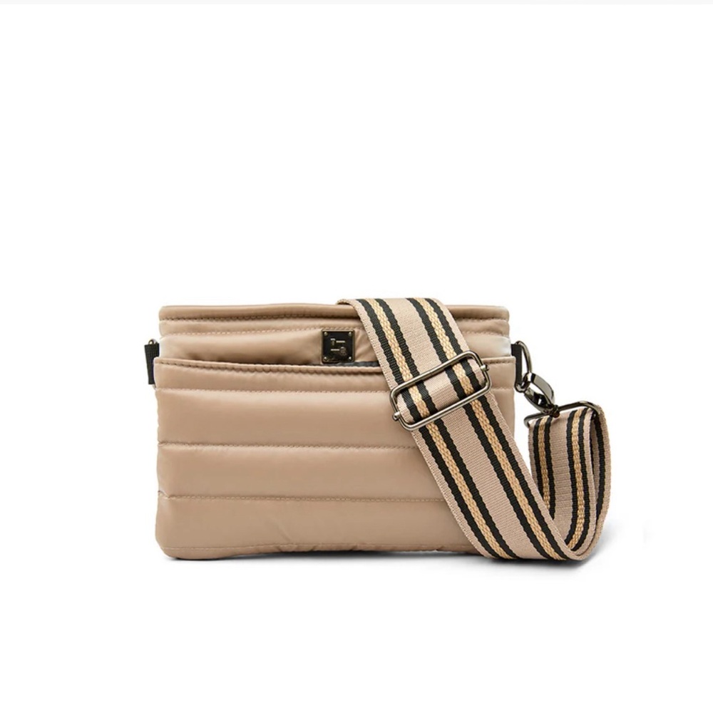 Bum Bag/Crossbody Liquid Taupe